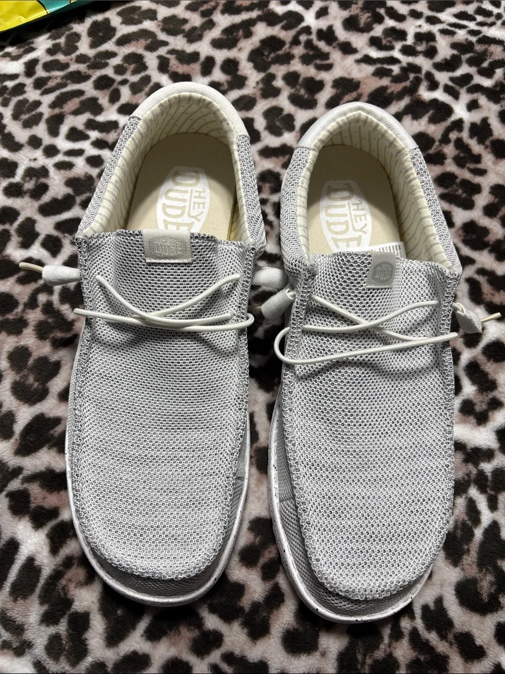 Hey Dude Men’s Light Gray Size 13 NWOT